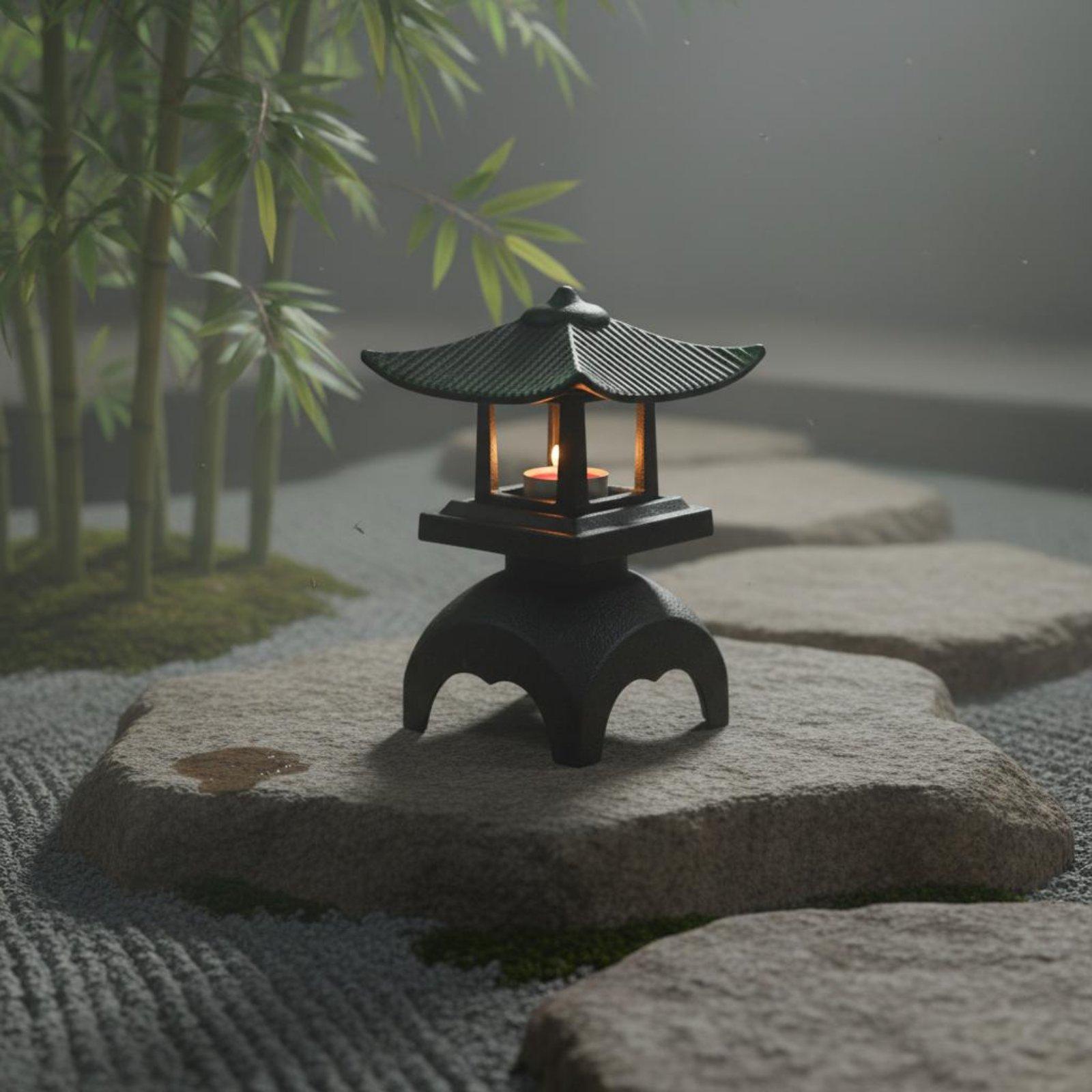 Elegant Cast Iron Lantern Cand - огляд і ціна Candle Holder Decor