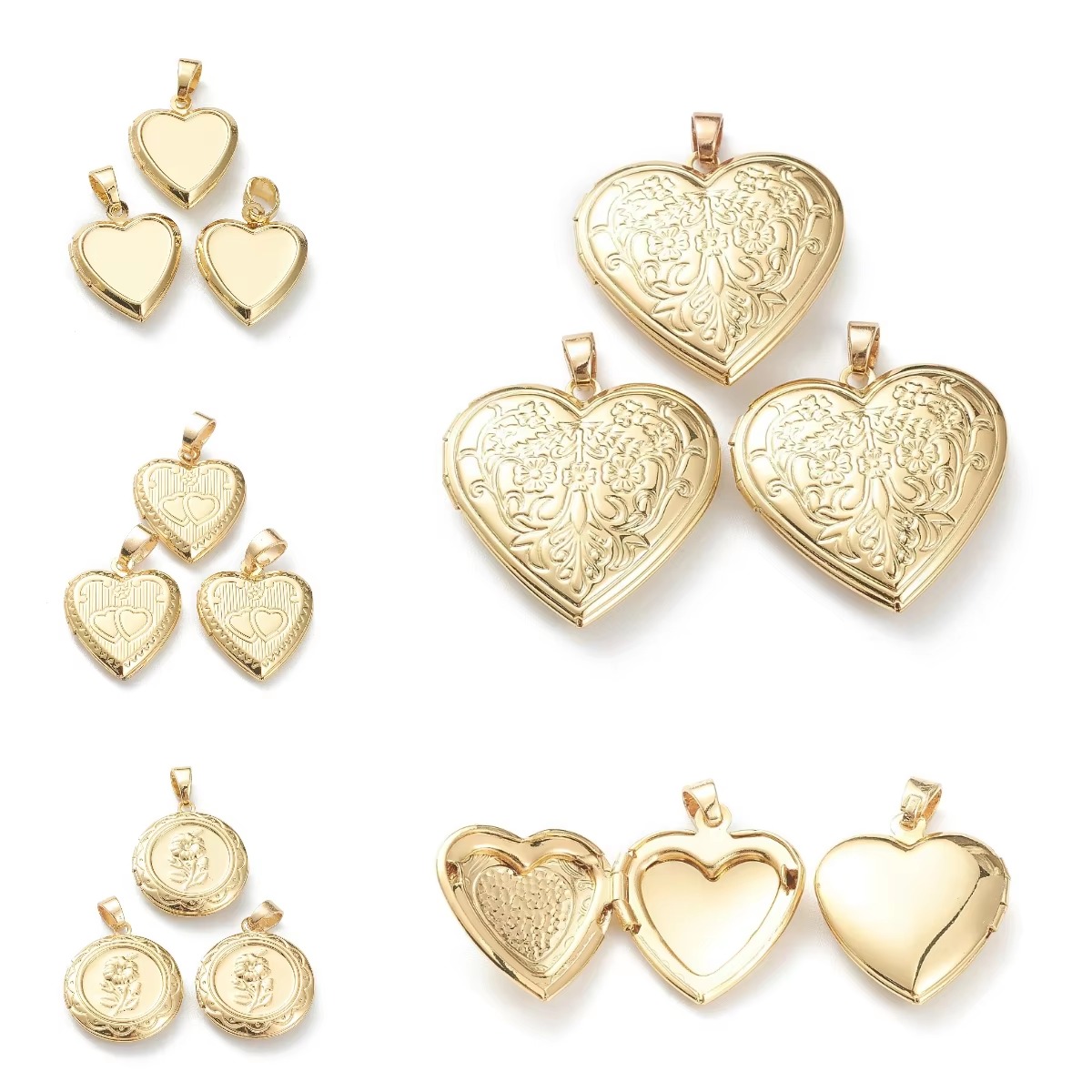 10pcs Heart Photo Locket Penda - огляд і ціна Picture Frame