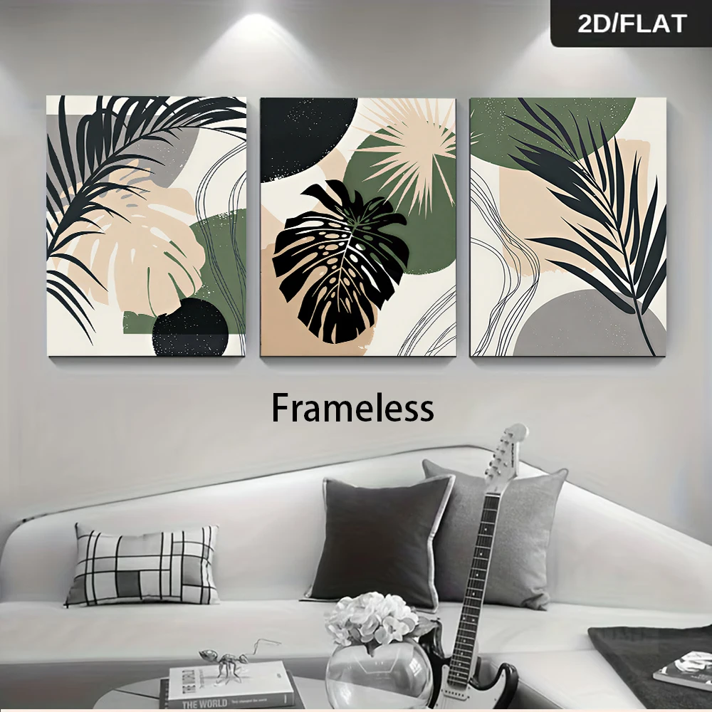 Multiple sizes 3pc frameless C - огляд і ціна Abstract Canvas Set