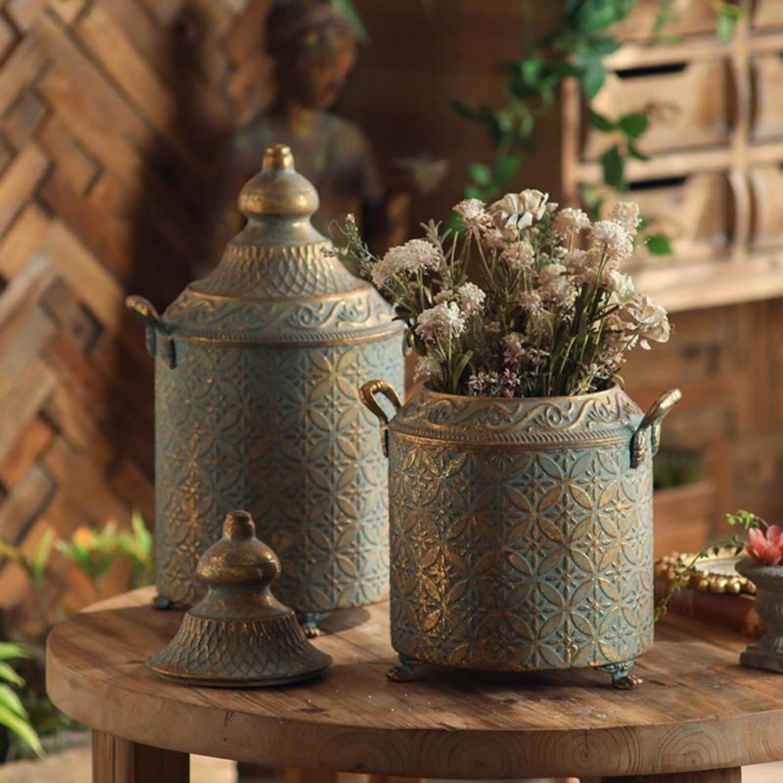 Patina Finished Metal Decorati - огляд і ціна Vase Decor