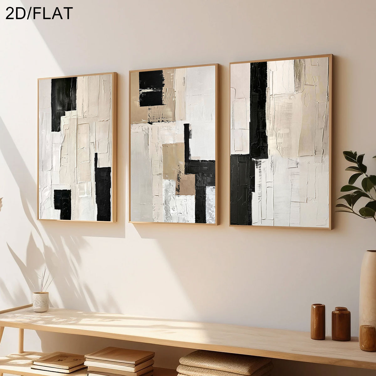 3PCS Frameless,3pcs/Set Modern - огляд і ціна Abstract Canvas Set