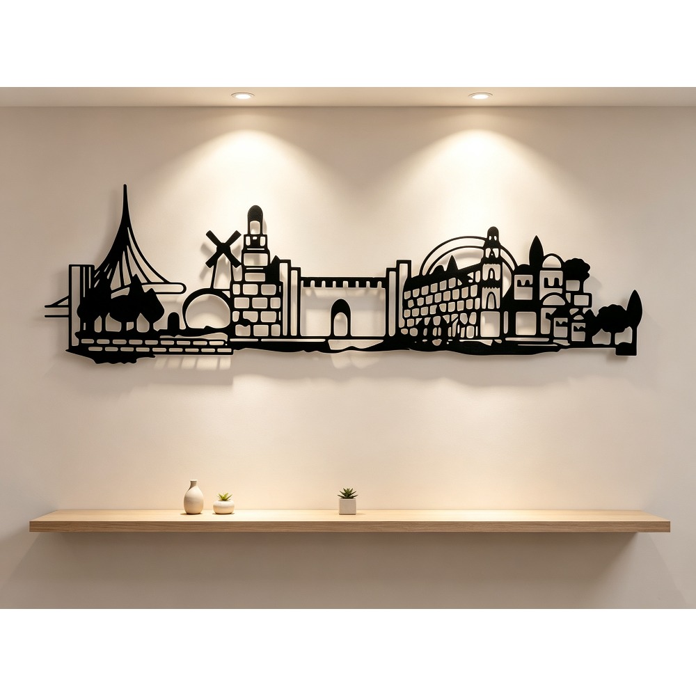 CIFBUY Metal Wall Art Jerusale - огляд і ціна Wall Art