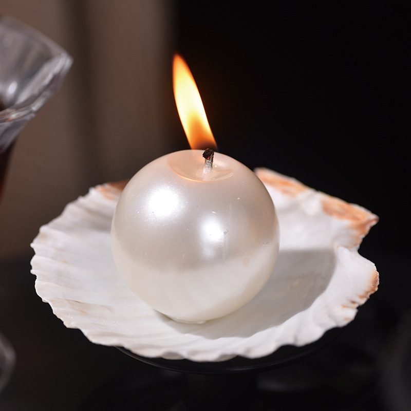 Elegant Pearl Ball Candles wit - огляд і ціна Candle Holder Decor