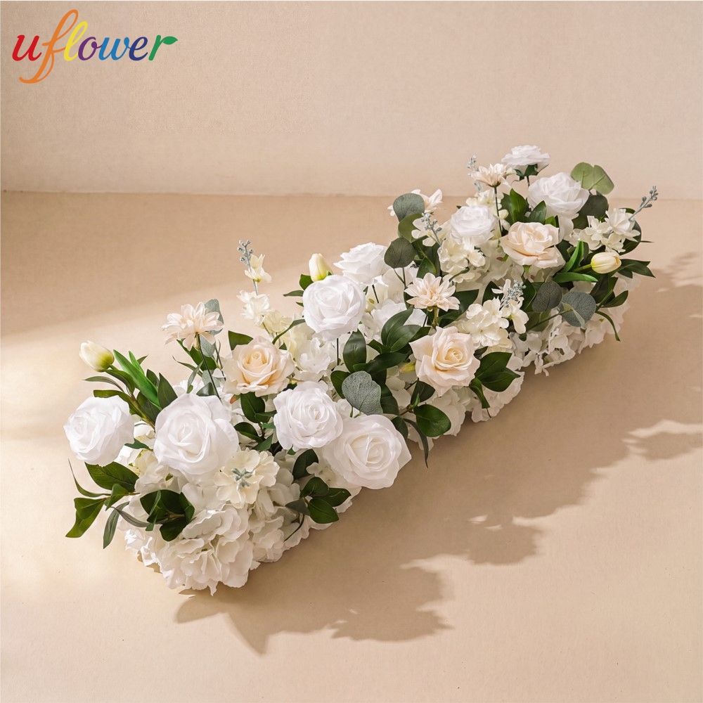 Uflower Rose Greenery Flower R - огляд і ціна Table Runner
