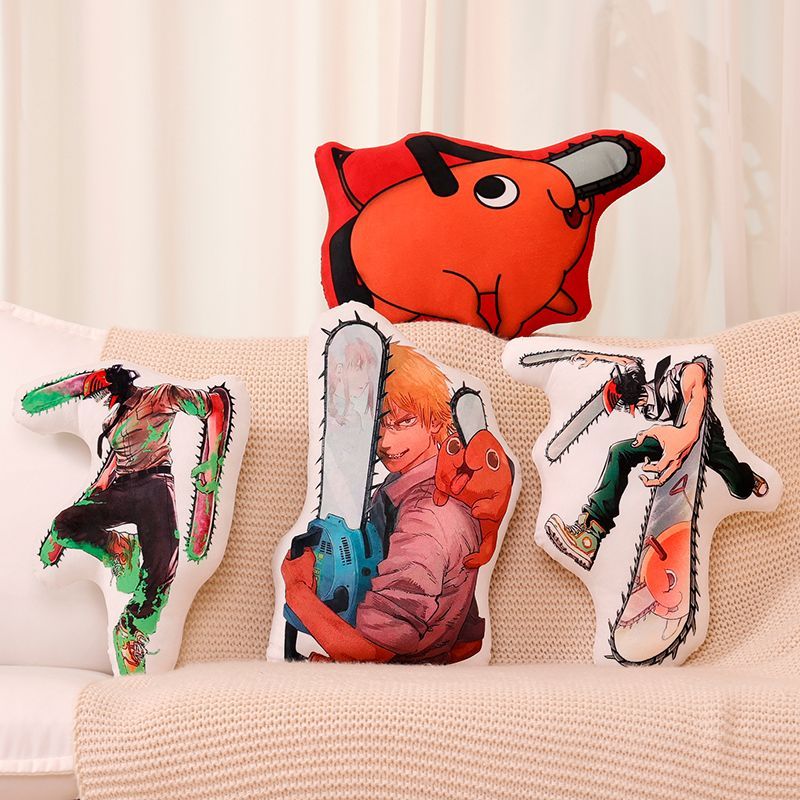 45cm Chainsaw Man Irregular Sh - огляд і ціна Throw Pillow