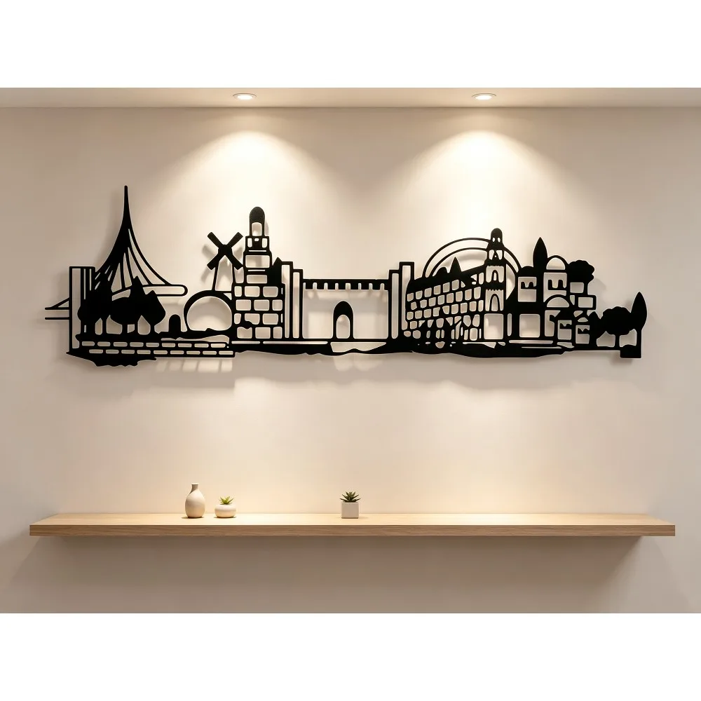 CIFBUY Iron Wall Art Jerusalem - огляд і ціна Wall Art