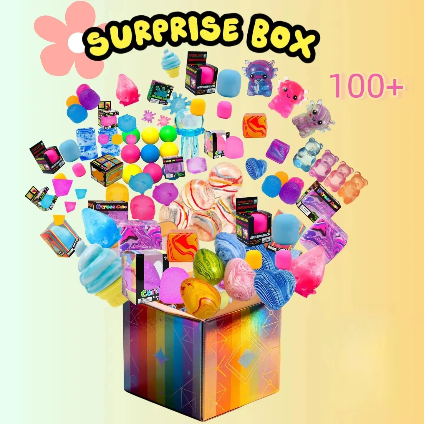 120+Pcs Surprise Box Toys Nove - огляд і ціна Curtain Curtain