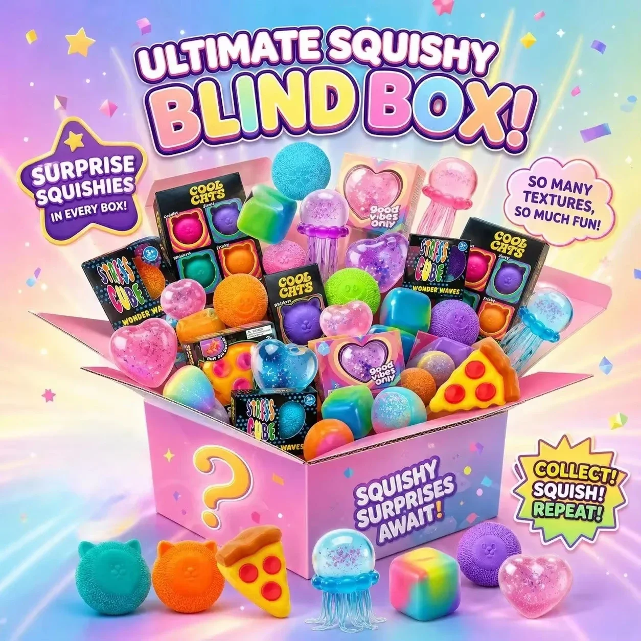 120+Pcs Surprise Box Toys Nove - огляд і ціна Curtain Curtain